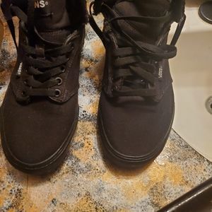 Vans high top sneakers